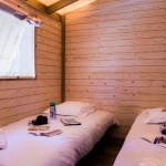 Chambre lits simples Sahari - Camping Palmyre Loisirs* aux Mathes